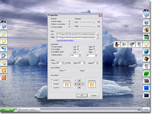 Click to view NLauncher 1.7 screenshot