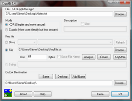 Click to view CryptIt 1.4 screenshot