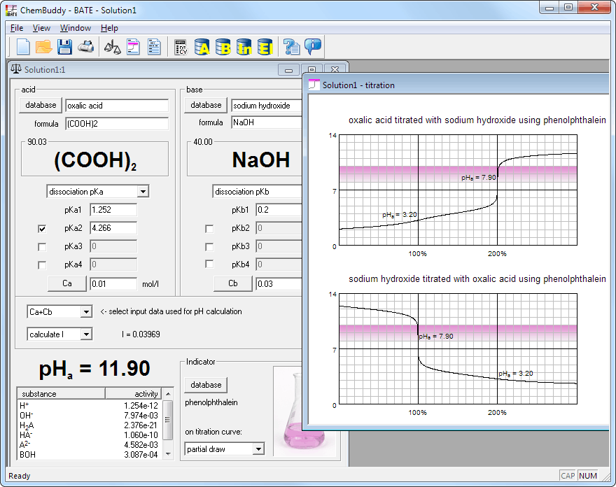 Click to view BATE pH calculator 1.0.3.15 screenshot