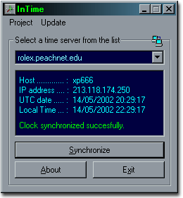 Click to view InTime 1.0.4 screenshot
