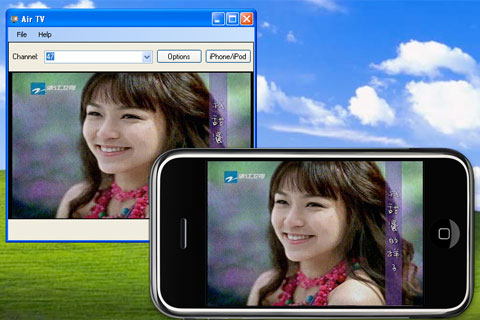 Click to view Air TV for iPhone/iPod Touch (Windows Version) 1.1 screenshot