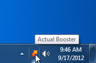 Click to view Actual Booster 3.2 screenshot