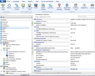 Screenshot for 10-Strike Network Inventory Explorer 5.52