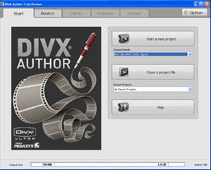 Click to view DivX Author 1.5 screenshot