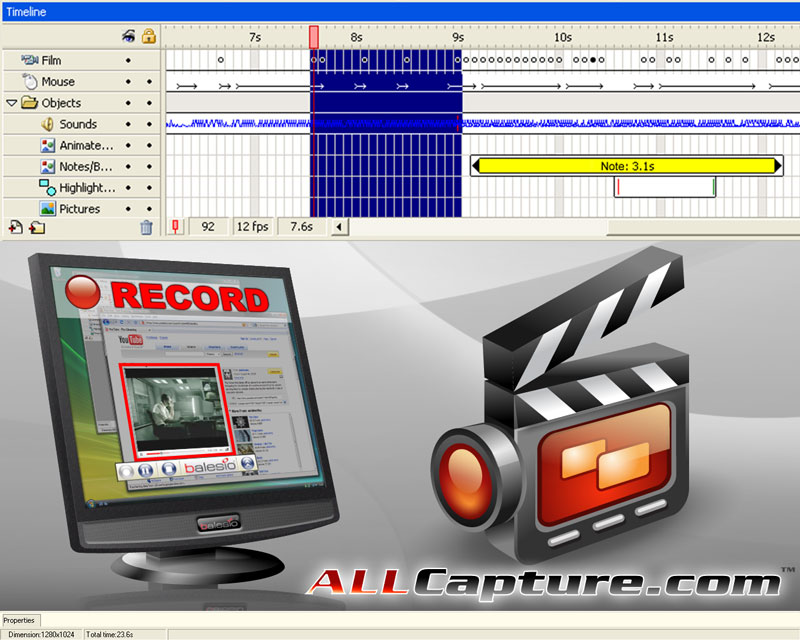 Click to view ALLCapture Enterprise 3.0 screenshot