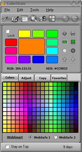 Click to view ColorSkate 1.45 screenshot