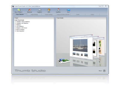 Click to view Arclab Thumb Studio Free 2.13 screenshot