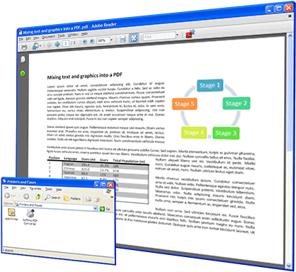 Click to view Softmio PDF Converter 1.2 screenshot