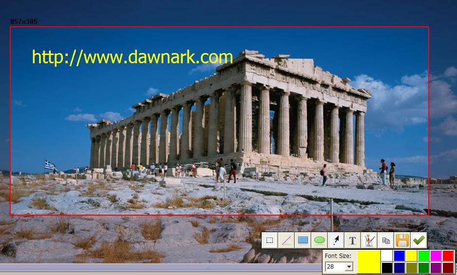 Click to view DawnArk Screen Recorder 3.0.14.0216 screenshot