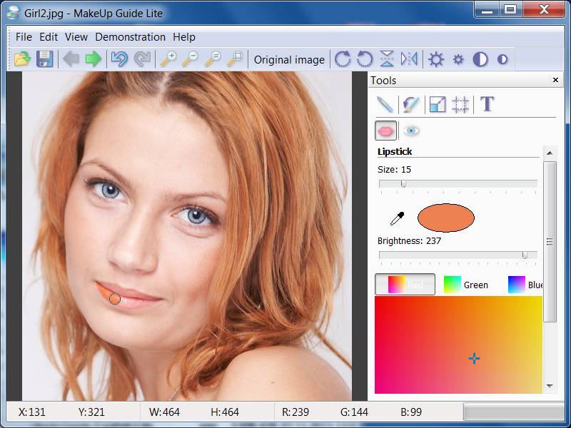 Click to view Makeup Guide Lite 2.0.1 screenshot