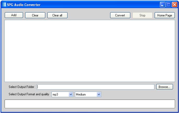 Click to view Audio Converter 1.0 screenshot