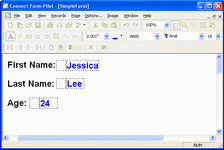 Click to view Connect Form Pilot 2.21 screenshot