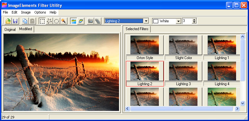 Click to view ImageElements Filter Utility 1.5 screenshot