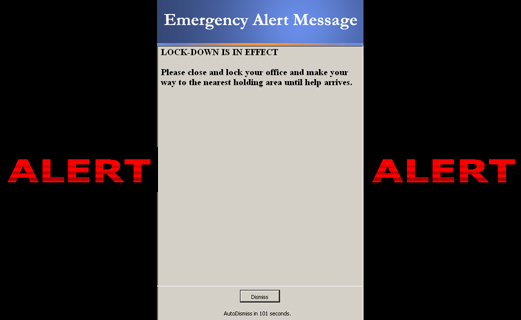 Click to view Blaser Emergency Alert Messaging System 2.6.9 screenshot