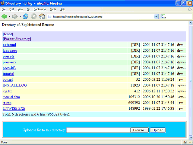 Click to view Acritum Femitter HTTP-FTP Server 1.042 screenshot