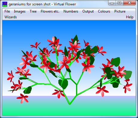 Click to view Virtual Flower 2.1 screenshot
