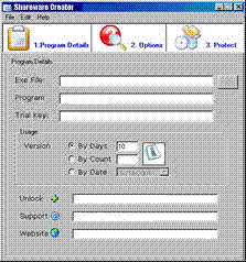Click to view Shareware Creator 1.0 screenshot