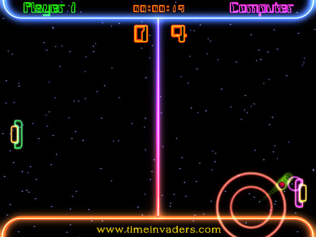 Click to view Space Ping Pong Match 1 screenshot