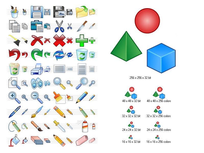 Click to view Graphic Icon Set 2013.2 screenshot