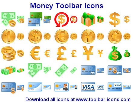 Click to view Money Toolbar Icons 2013.1 screenshot