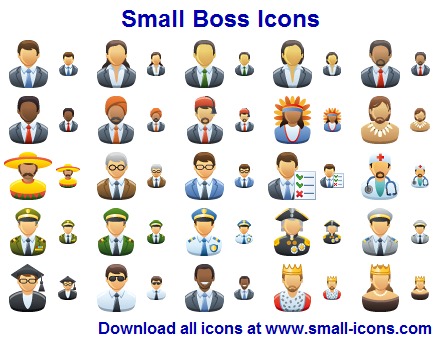 Click to view Small Boss Icons 2013.1 screenshot