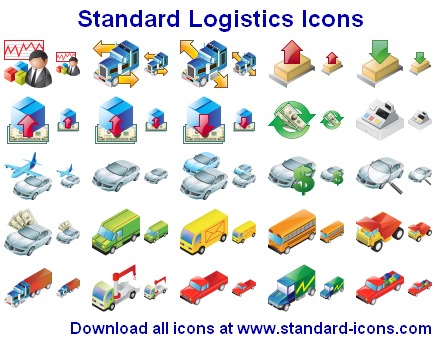 Click to view Standard Logistics Icons 2013.3 screenshot