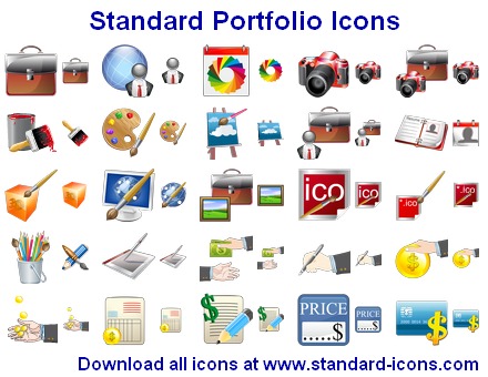 Click to view Standard Portfolio Icons 2013.1 screenshot