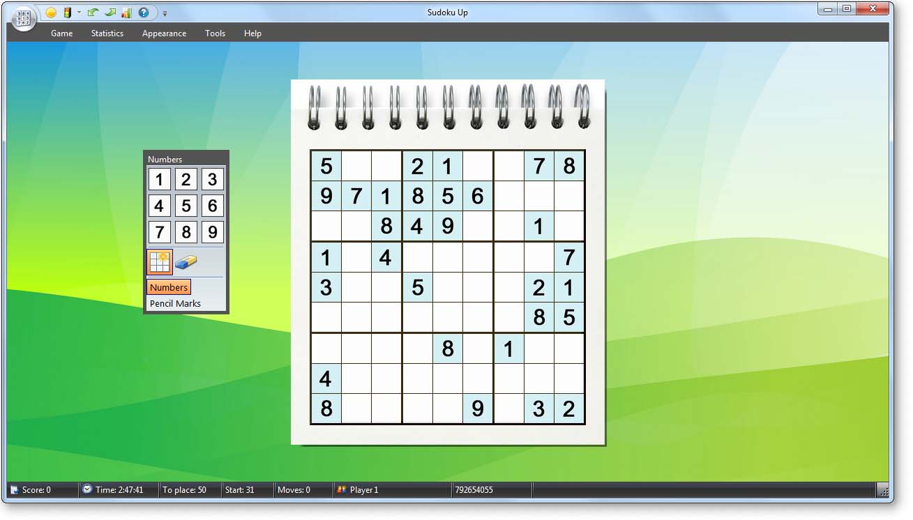Click to view Sudoku Up 2014 7.0 screenshot