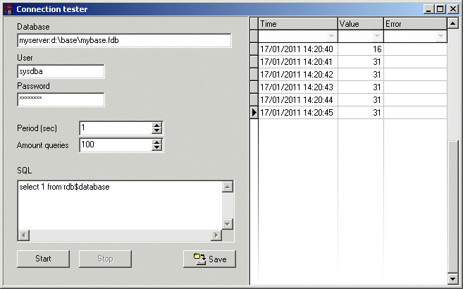 Click to view FBConnection 0.9 screenshot