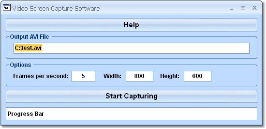 Click to view Video Screen Capture Software 7.0 screenshot