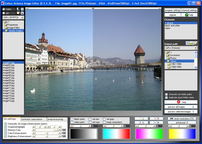 Click to view Image Editor 2.5.5 screenshot