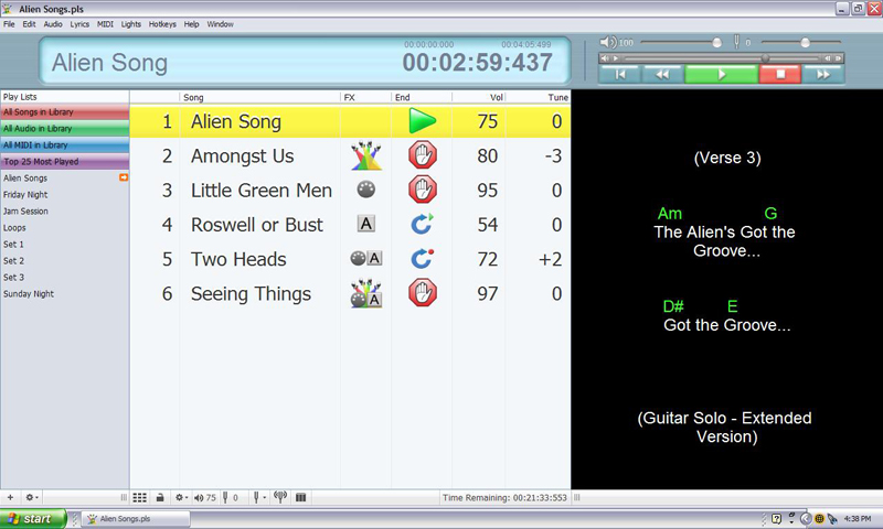 Click to view Solo Performer Show Controller SE 4.4 screenshot