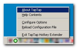 Click to view TapTap Hotkey Extender 1.03.01 screenshot