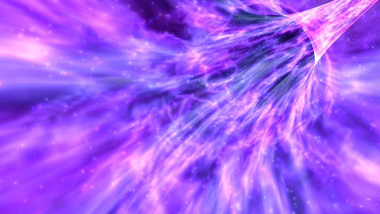 Click to view Space Wormhole 3D Screensaver 1.26 screenshot