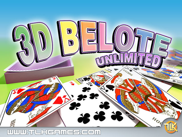 Click to view 3D Belote Unlimited 1.0 screenshot