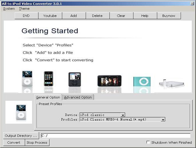 Click to view CheapestSoft All to iPod Movie Converter 4.0.3 screenshot