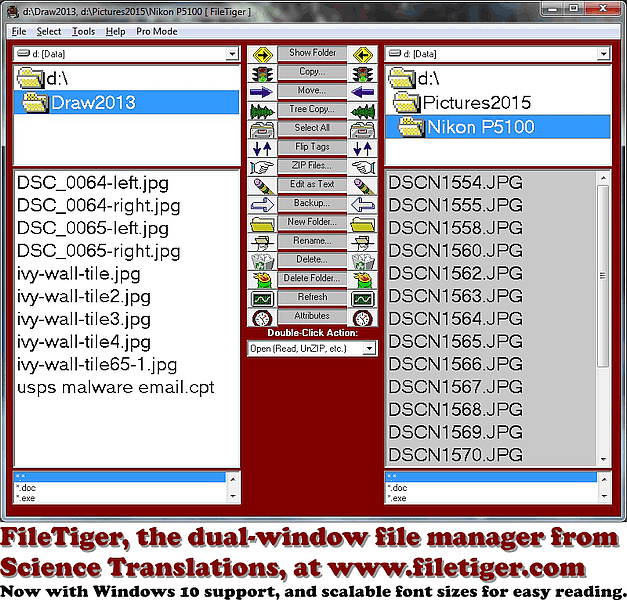 Click to view FileTiger 1.32 screenshot