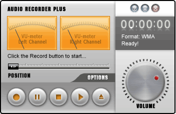 Click to view Audio Recorder Plus 4.00 screenshot