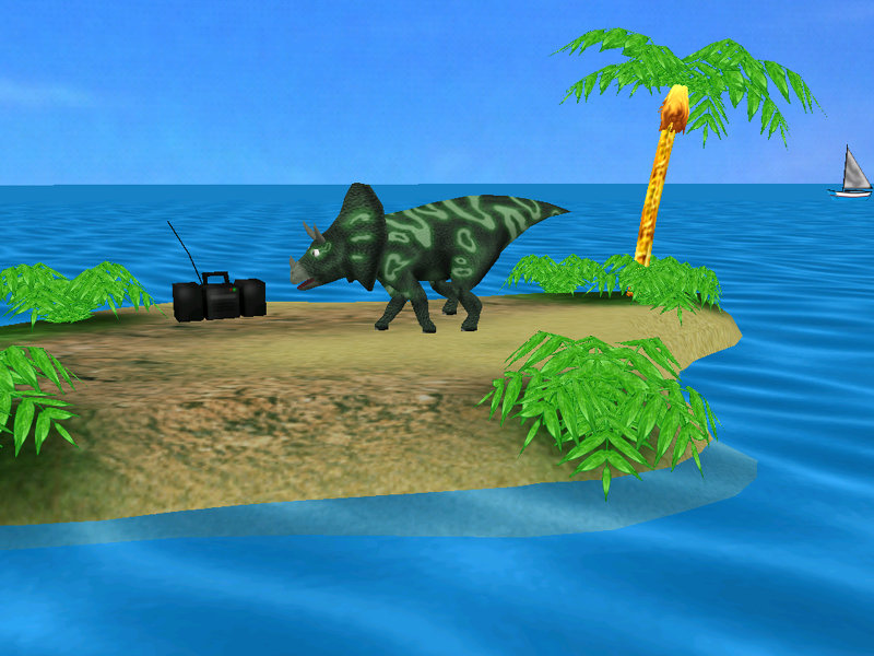 Click to view Dino Island 1.05 screenshot