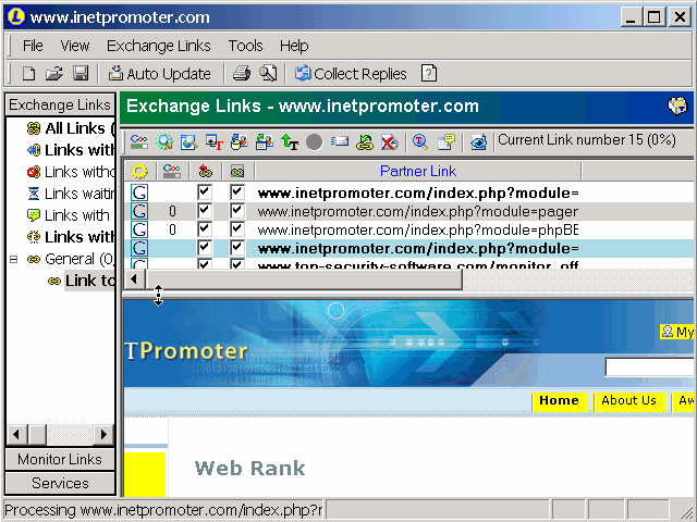 Click to view Web Link 3.0 screenshot