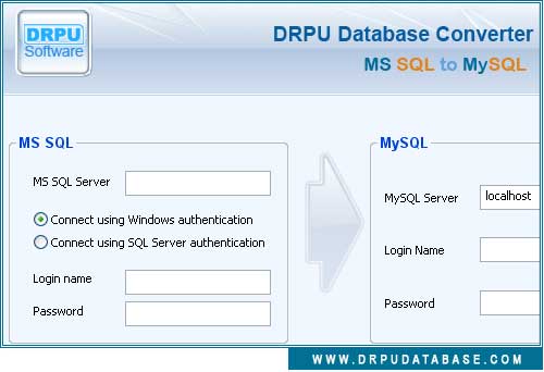 Click to view MSSQL to MySQL Database Conversion 2.0.1.5 screenshot