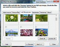 Click to view PANTERASoft Flash Recovery 7.1 screenshot