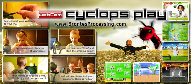 Click to view CamGames - WebCam Cyclops PLAY Games 1.0.1.110317 screenshot