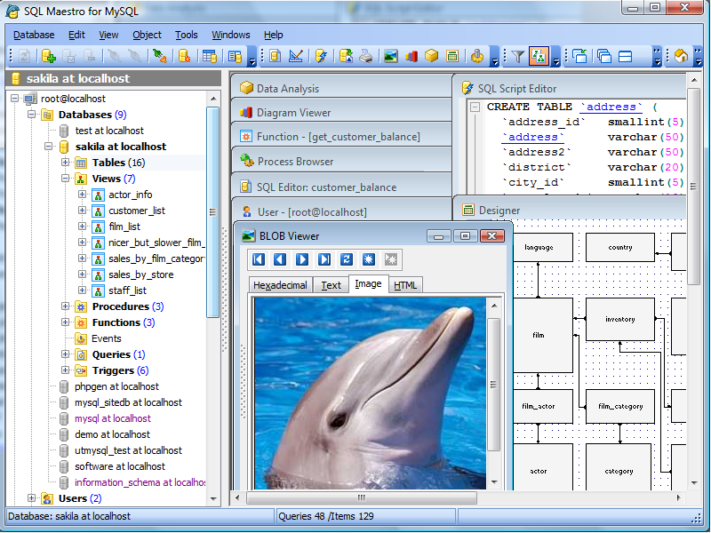 Click to view SQL Maestro for MySQL 14.2 screenshot