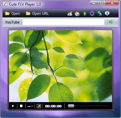 Click to view Cute FLV Player 1.1 screenshot