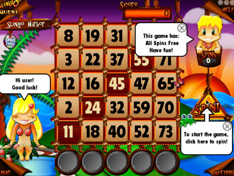 Click to view Slingo Quest Free game download 1.0.2 screenshot