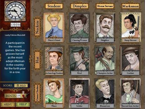 Click to view The Lost Cases of Sherlock Holmes Game 1.0.2 screenshot