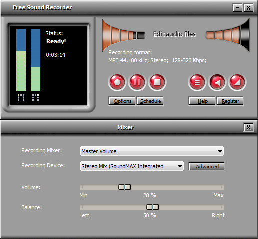 Screenshot for All Free Sound Recorder 9.8.2