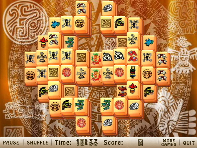 Click to view Aztec Mahjong 1.0 screenshot