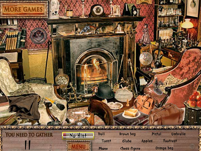 Click to view Mysteries of Sherlock Holmes Museum 1.0 screenshot